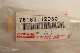 7618312030 Toyota PROTECTOR, HOOD BULGE, NO.1