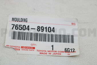 7650489104 MOULDING, WINDSHIELD, OUTSIDE LH