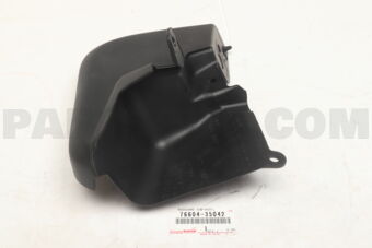 7660435042 MUDGUARD, FRONT FENDER, LH