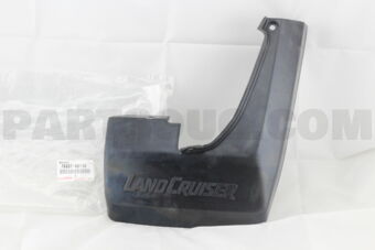 7660760130 MUDGUARD SUB-ASSY, QUARTER PANEL, 