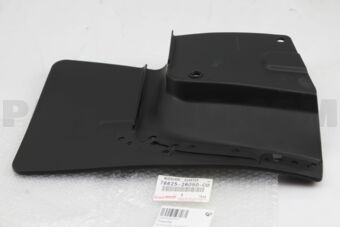7662526050C0 MUDGUARD, QUARTER PANEL, REAR RH