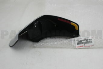 7662612540B0 MUDGUARD, QUARTER PANEL, REAR LH