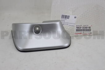 7662620360B0 MUDGUARD SUB-ASSY, QUARTER PANEL