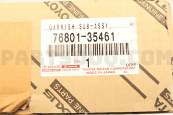 7680135461 GARNISH SUB-ASSY, BACK DOOR, OUTSI