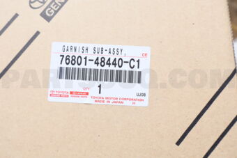 7680148440C1 GARNISH SUB-ASSY