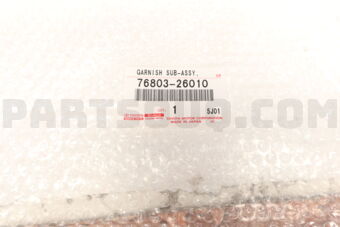 7680326010 Toyota GARNISH SUB-ASSY