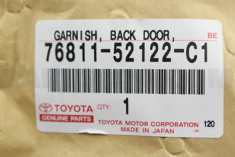 7681152122C1 GARNISH, BACK DOOR