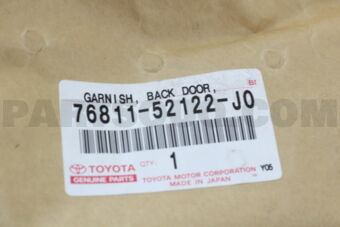 7681152122J0 GARNISH  BACK DOOR