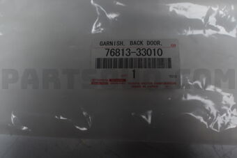7681333010 GARNISH  BACK DOOR