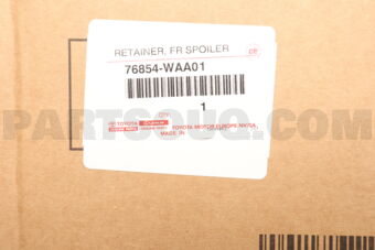 76854WAA01 RETAINER, FR