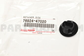 7692447020 RETAINER, SIDE MUDGUARD, NO.2