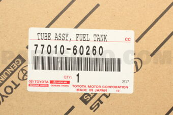 7701060260 TUBE ASSY FUEL TANK