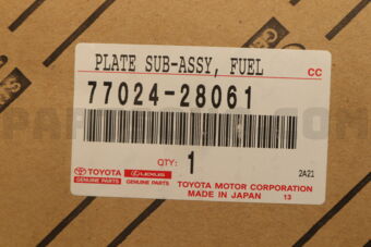 7702428061 PLATE SUB-ASSY  FUEL