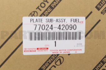 7702442090 Toyota PLATE SUB-ASSY  FUEL