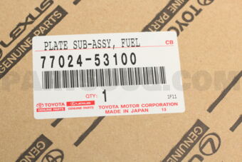 7702453100 PLATE SUB-ASSY  FUEL