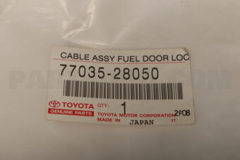 7703528050 CABLE SUB-ASSY, FUEL LID LOCK CONTROL