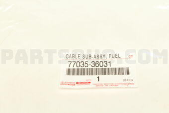 7703536031 CABLE SUB-ASSY, FUEL LID LOCK CONT