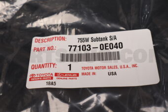 771030E040 SUB-TANK SUB-ASSY