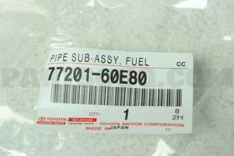 7720160E80 PIPE SUB-ASSY, FUEL