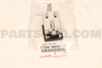 7730658020C0 LEVER SUB-ASSY, FUEL LID LOCK OPEN