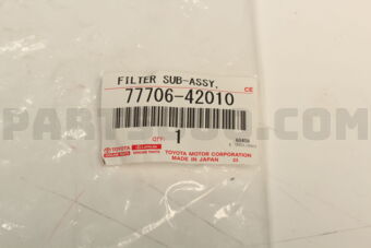 7770642010 FILTER SUB-ASSY, CHARCOAL CANISTER