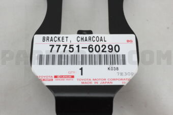 7775160290 BRACKET, CHARCOAL CANISTER BASE