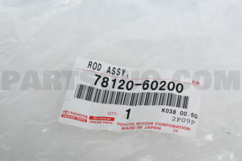 7812060200 ROD ASSY, ACCELERATOR PEDAL