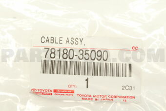 7818035090 CABLE ASSY, ACCELERATOR CONTROL