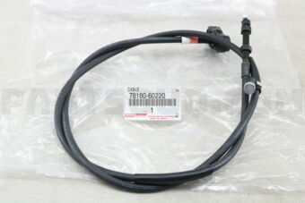 7818060220 CABLE ASSY, ACCELERATOR CONTROL