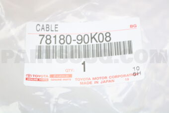 7818090K08 WIRE ASSY, ACCELERATOR