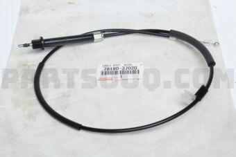 7819037020 CABLE ASSY, ACCEL CONTROL W/THROTT