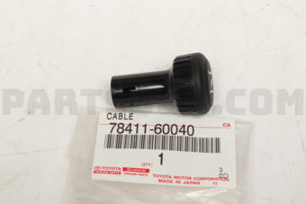 7841160040 KNOB, THROTTLE CONTROL CABLE