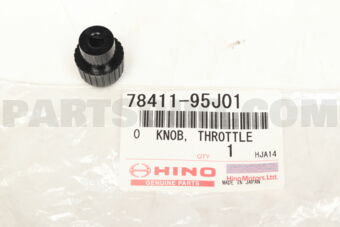 7841195J01 KNOB, THROTTLE CABLE