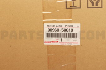 8096058010 MOTOR ASSY, POWER STEERING