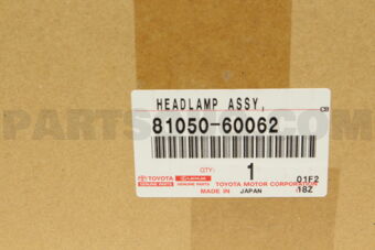 8105060062 HEADLAMP ASSY