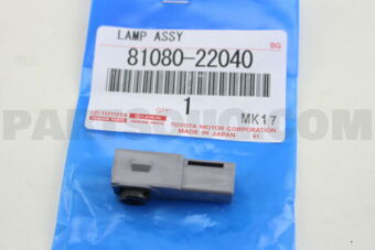 8108022040 LAMP ASSY, CONSOLE BOX, RH/LH