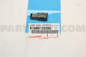 8108033280 LAMP ASSY, INTERIOR