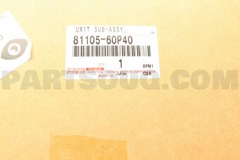 8110560P40 HEADLAMP ASSY,RH