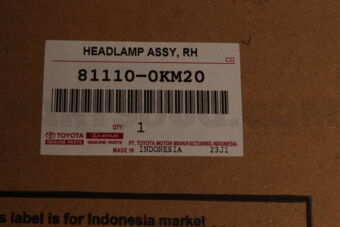 811100KM20 Toyota HEADLAMP ASSY  RH