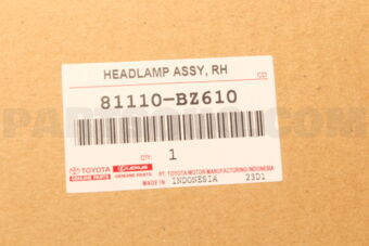 81110BZ610 HEADLAMP ASSY  RH