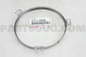 8111120280 Toyota RING, SEALED BEAM RETAINING, RH/LH