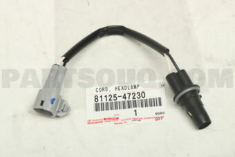 8112547230 CORD, HEADLAMP