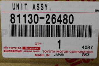 8113026480 UNIT ASSY, HEADLAMP, RH