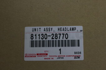 8113028770 UNIT ASSY, HEADLAMP, RH