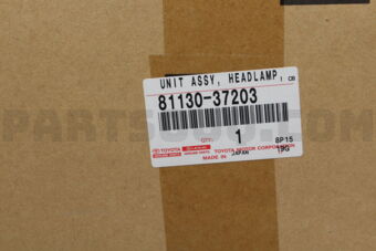 8113037203 UNIT ASSY  HEADLAMP