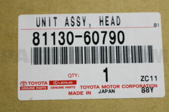 8113060790 UNIT ASSY, HEADLAMP, RH