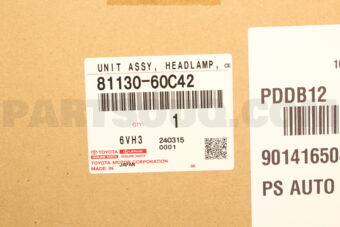 8113060C42 UNIT ASSY, HEADLAMP