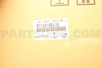 8113060L10 Toyota UNIT ASSY  HEADLAMP