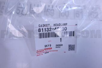 8113248C30 GASKET, HEADLAMP