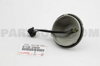 8113533430 COVER, HEADLAMP BACK, NO.1